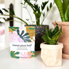 Load image into Gallery viewer, Great gift or stocking stuffer for plant lovers. (4) tablet package of Instant Plant Food easy-use, self-dissolving fertilizer tablets for feeding all types of houseplants.