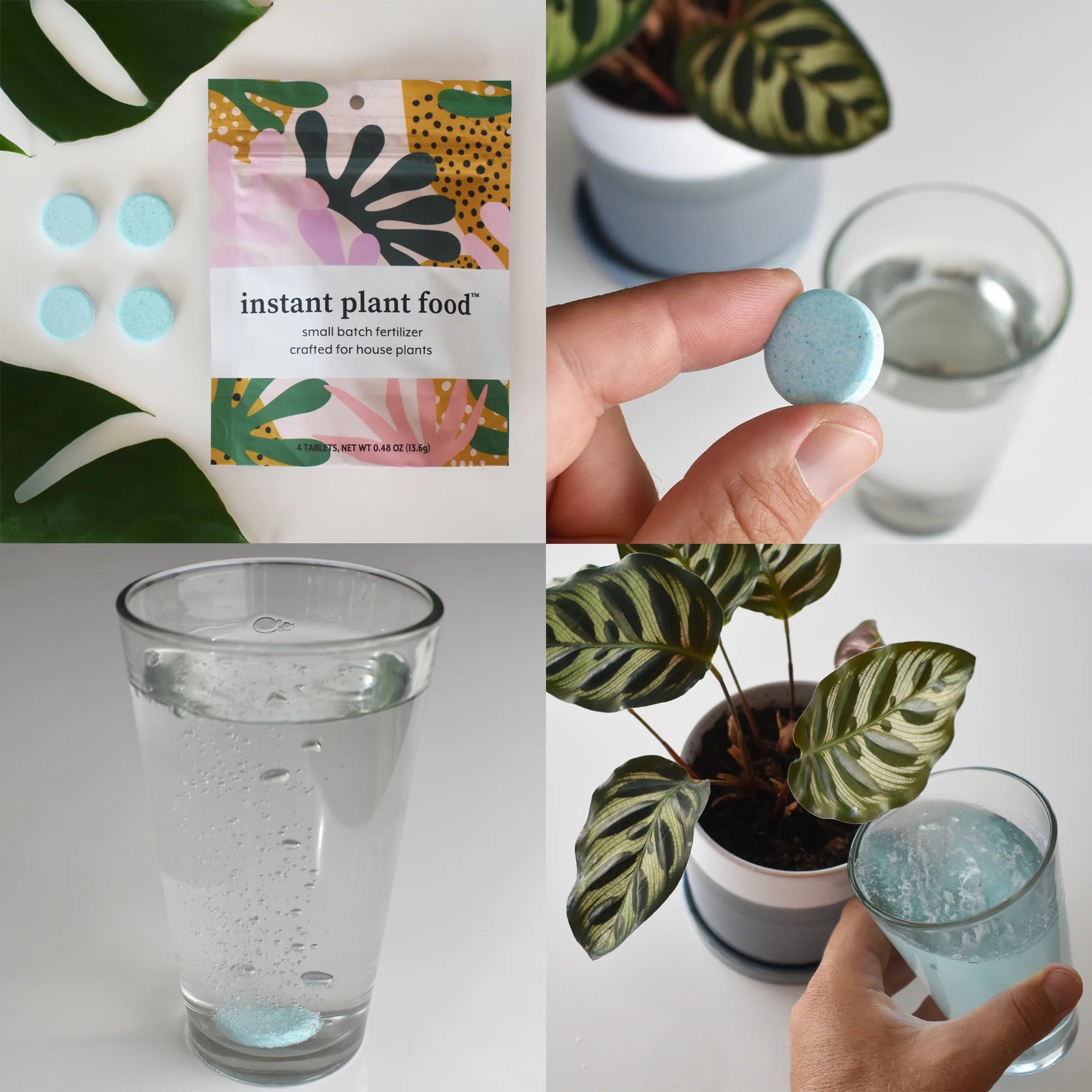 Eco-Friendly Feeding with Instant Plant Food Tablets