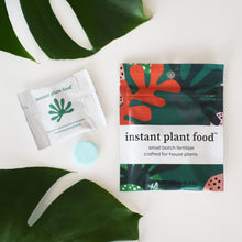Load image into Gallery viewer, (2) tablet package of Instant Plant Food easy-use, self-dissolving fertilizer tablets for feeding all types of houseplants.

